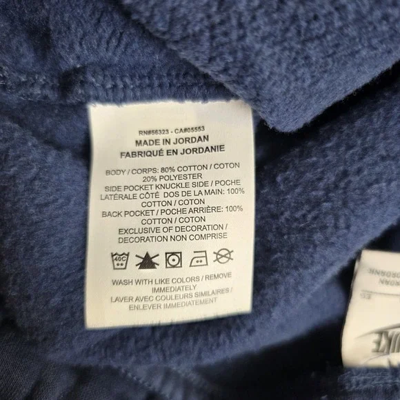 Nike Sportswear Club Fleece Mens Pants Size XL Navy Blue BV2707-410 Cotton Poly - Picture 5 of 10